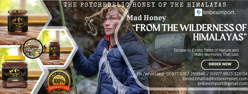 Mad Honey Himalayan premium 1000g Platinum range Nepal