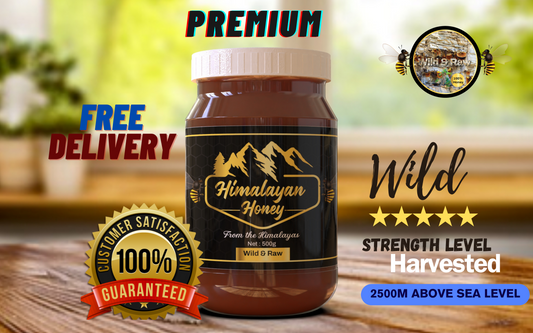 Mad Honey Himalayan premium 500g Platinum range Nepal
